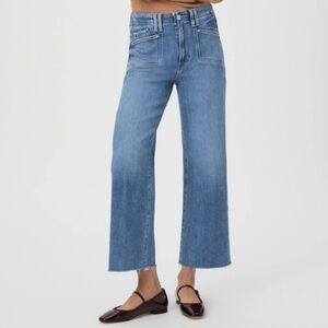 NWT PAIGE Anessa Wide leg Jeans Size 25